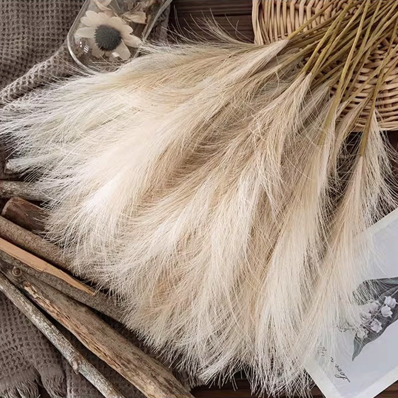 Pampas Grass Decor - 5 stuks/set kunstbloemen pampasgras decoratie kunstmatige