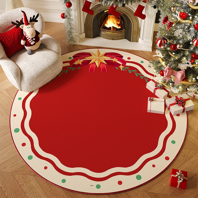 Home Decor Online Game - Rond woonkamertapijt Antislip Vlekbestendig vloerkleed Comfortabel