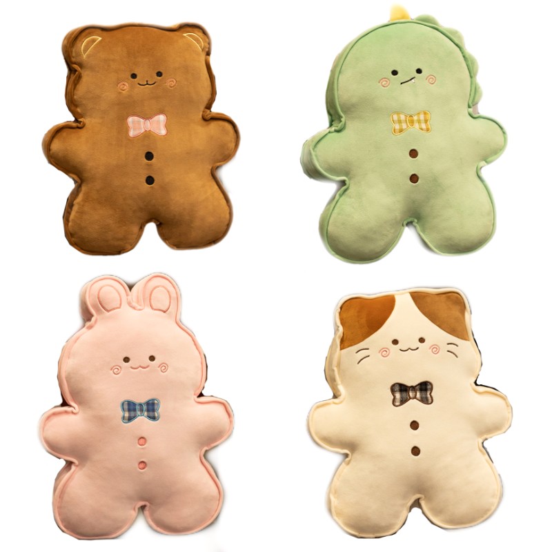 Home Decor Xmas Gifts - 45 cm schattige peperkoek man knuffel