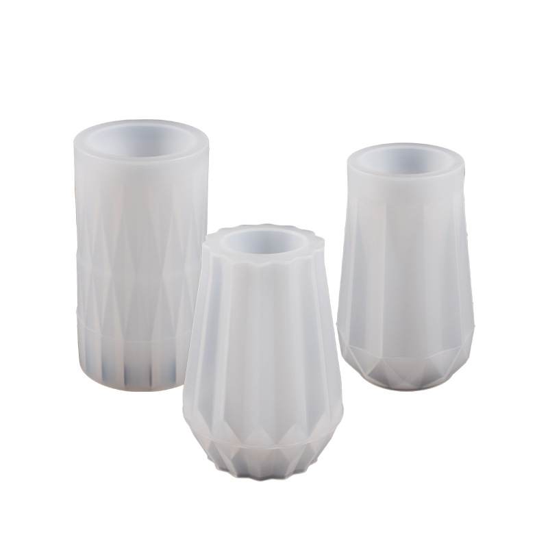 Home Decor Vase With Flowers - Ronde Diamant Vaas Siliconen Mal Diy