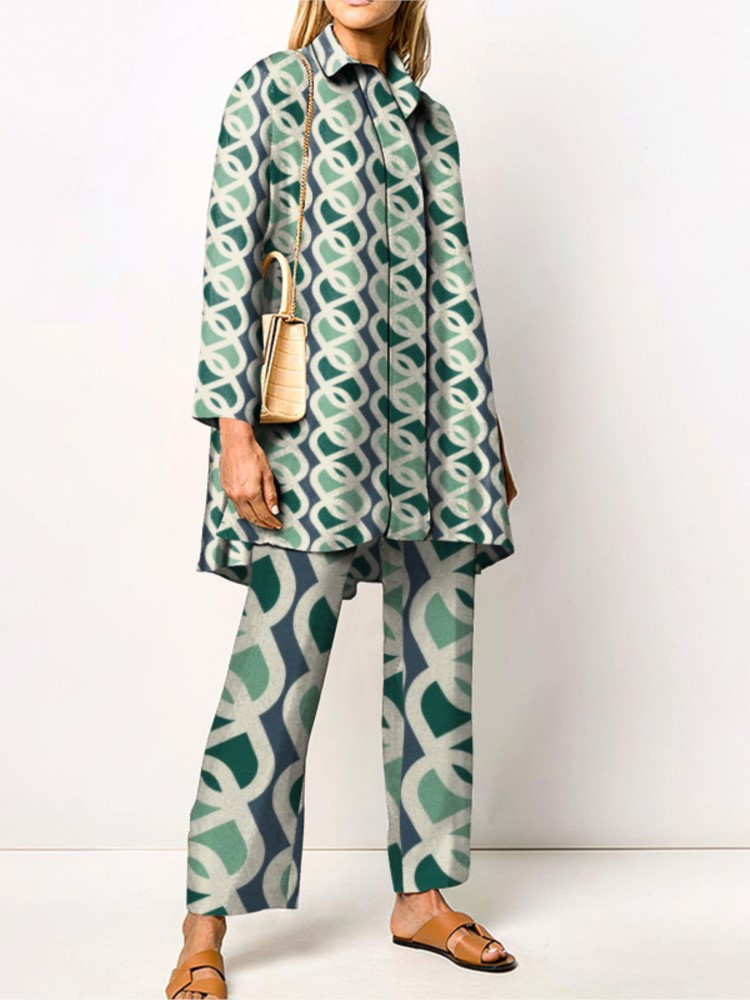 Home Decor Zara - Herfst Nieuwe Losse Vintage Gedrukte Broek