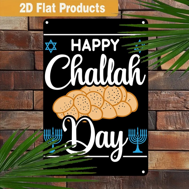 Home Decor Kitchen - CIFBUY Vintage Joodse Challah Menorah Aluminium