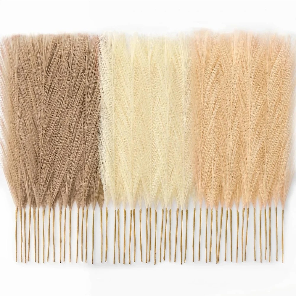 Pampas Grass Decor - 15 Stuks Pampas Gras Realistische Kunstmatige