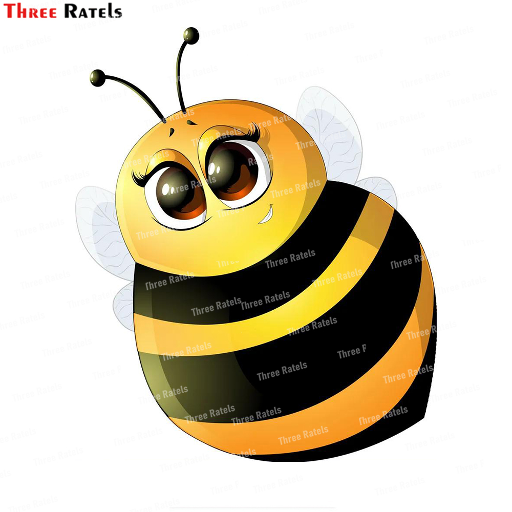 Home Decor Vector - Drie Ratels L13 Mooie Leuke Bee