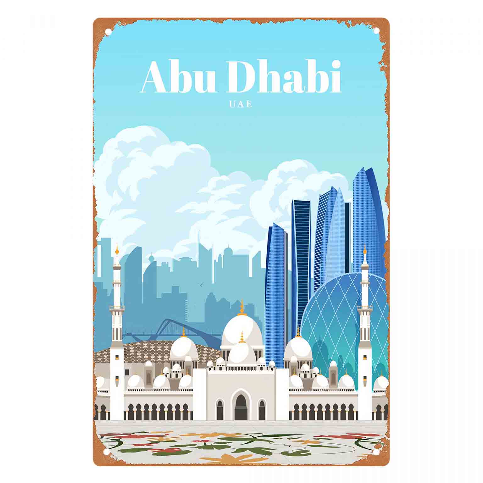 Home Decor Uae - 2D FLAT 1pc Abu Dhabi VAE