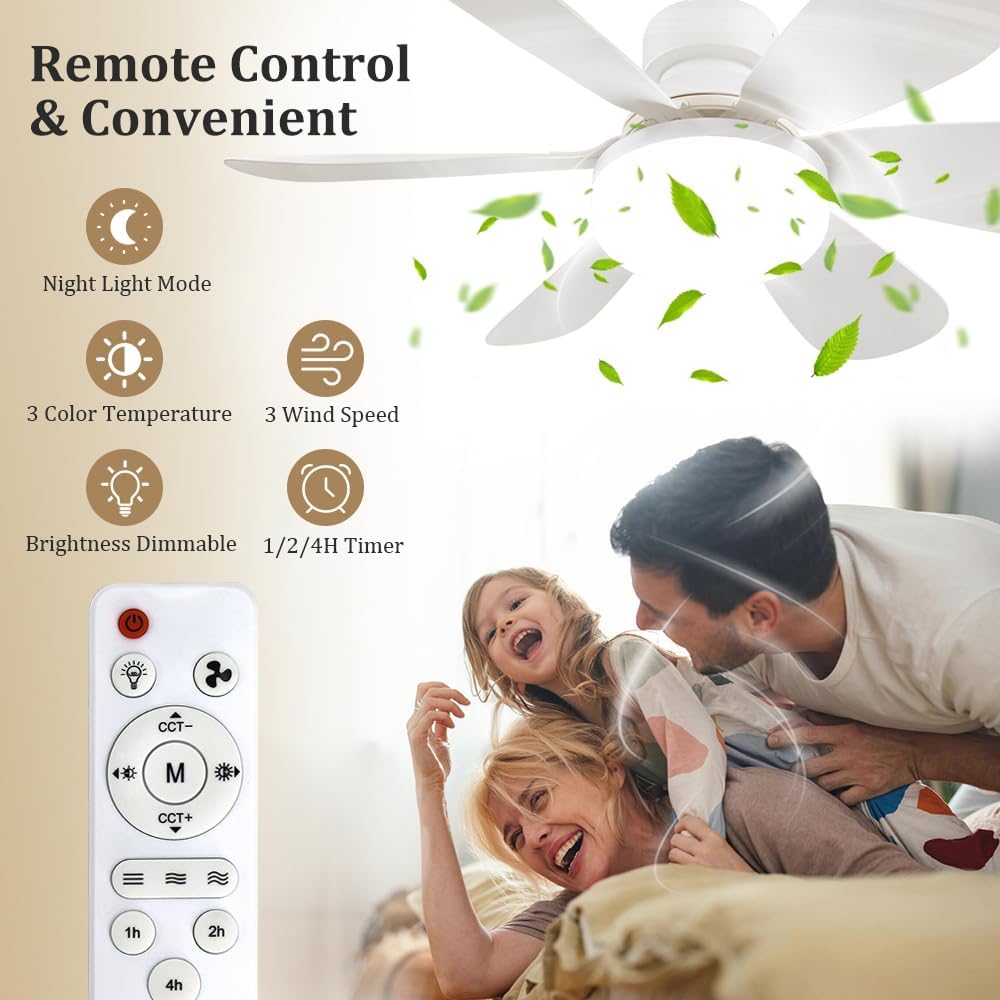 Plafondventilator met afstands - Home Decor Lamp recensie en prijs