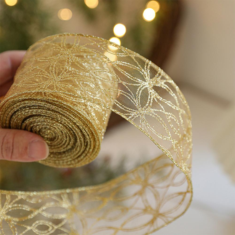2m 2027 Kerstlint Goud Zilver  - Home Decor Xmas Tree recensie en prijs