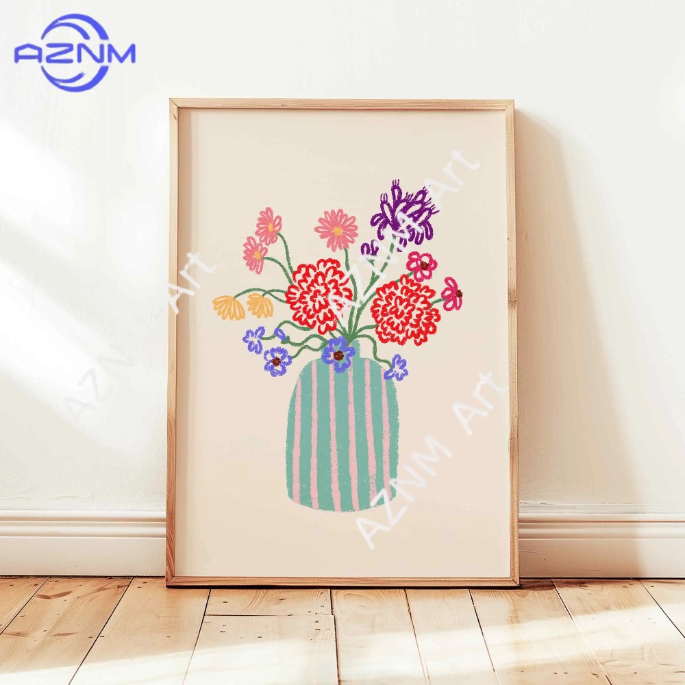 1/3 stuks abstracte bloemenvaa - Home Decor Vase With Flowers recensie en prijs