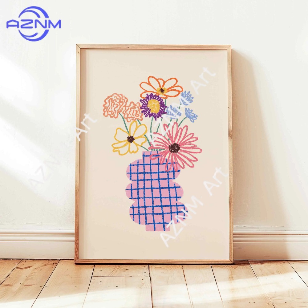 1/3 stuks abstracte bloemenvaa - Home Decor Vase With Flowers recensie en prijs