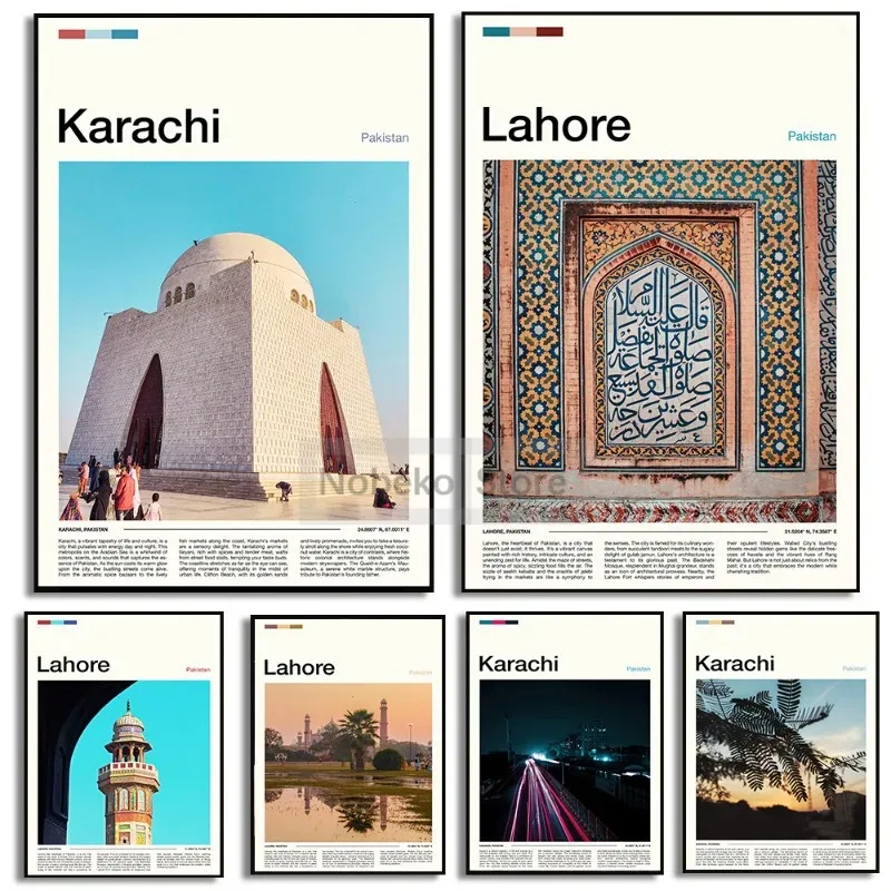 Canvas Schilderij Wall Art Pic - Home Decor Karachi recensie en prijs