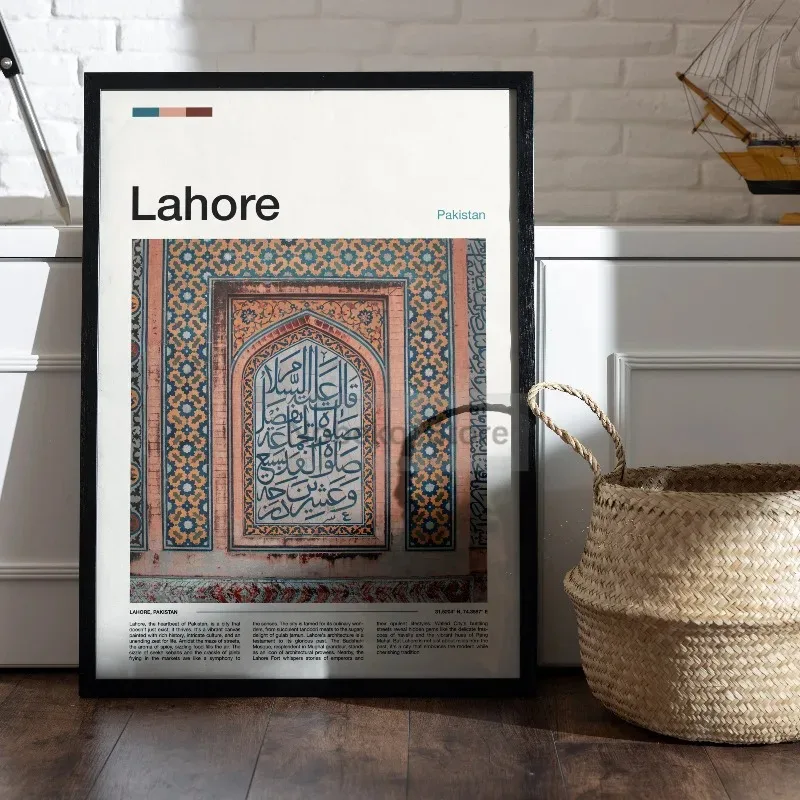 Canvas Schilderij Wall Art Pic - Home Decor Karachi recensie en prijs