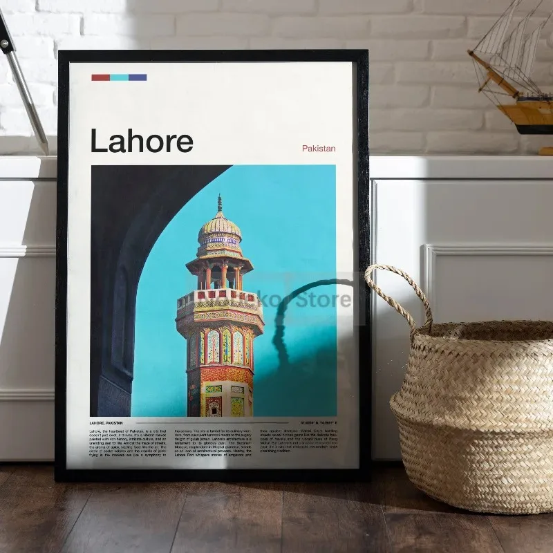 Canvas Schilderij Wall Art Pic - Home Decor Karachi recensie en prijs