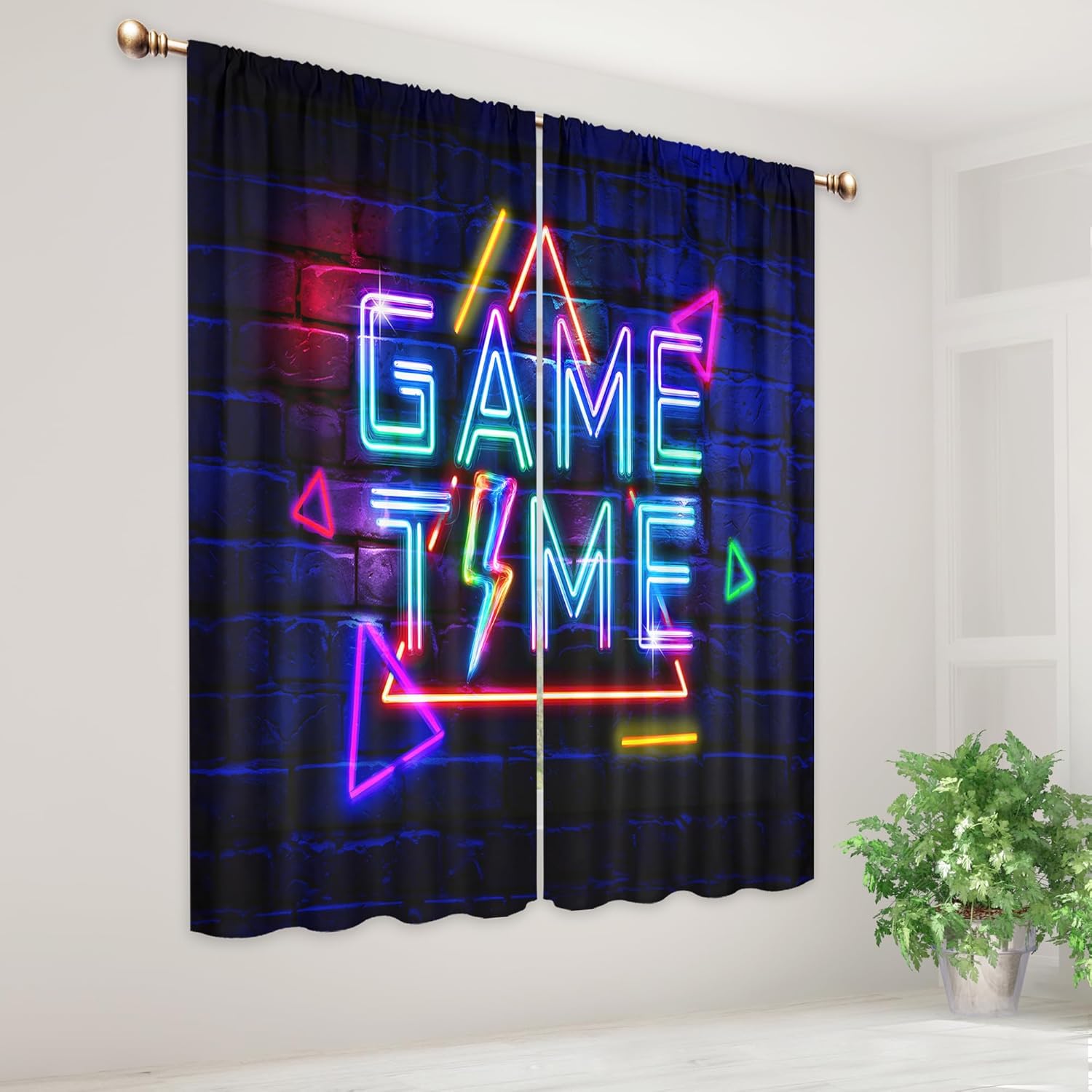 Kinder Neon Gaming Gordijnen v - Home Decor Youtube Videos recensie en prijs