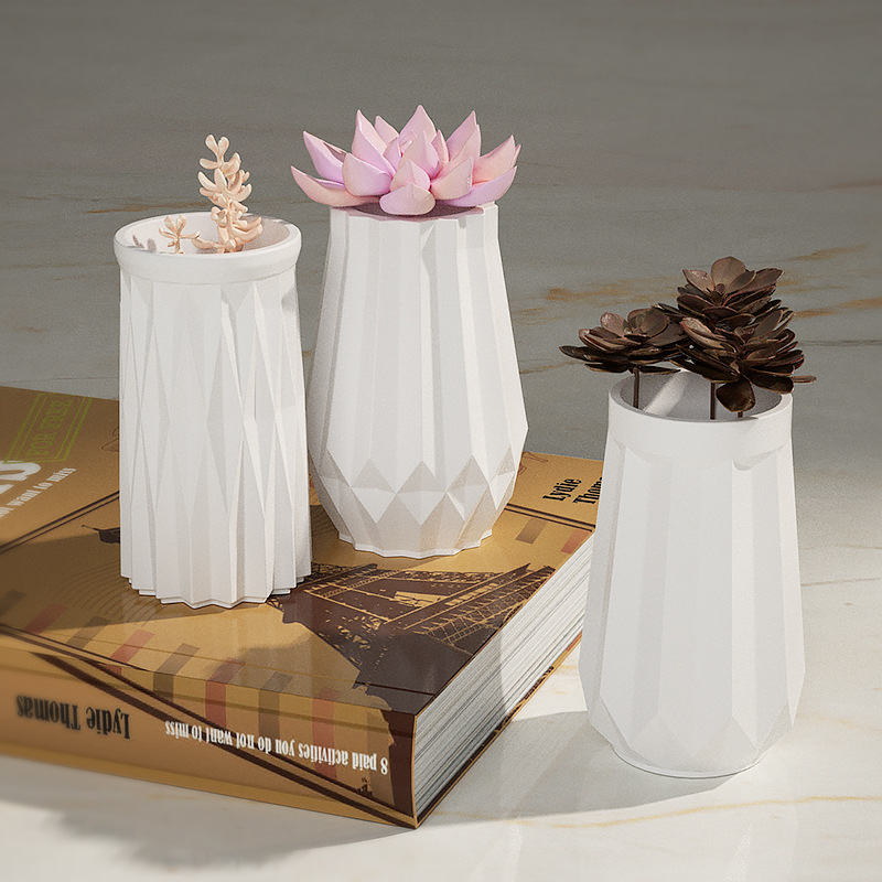 Ronde Diamant Vaas Siliconen M - Home Decor Vase With Flowers recensie en prijs