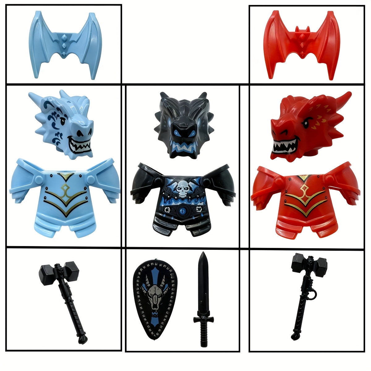 Dragon Knight Complete Set Und - Home Decor Medieval recensie en prijs