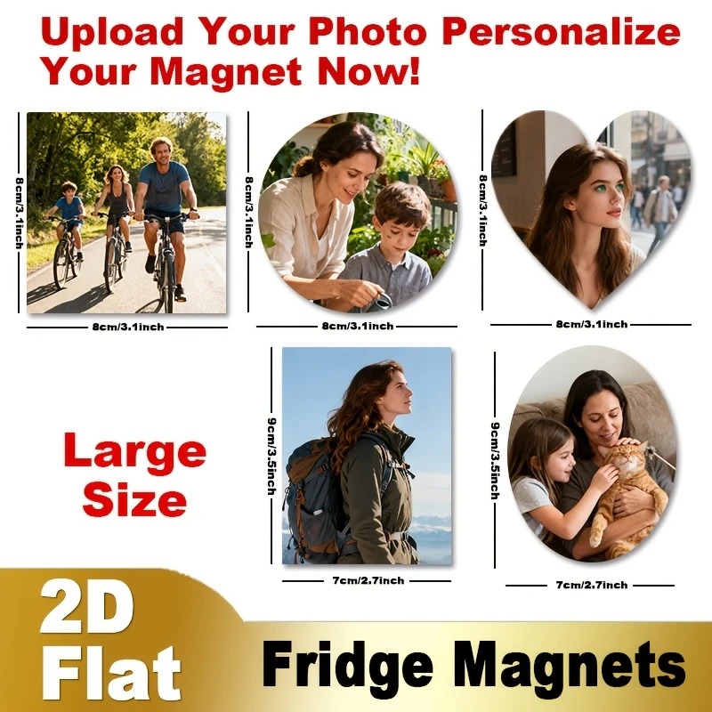 Aangepaste foto koelkastmagnee - Home Decor Com recensie en prijs