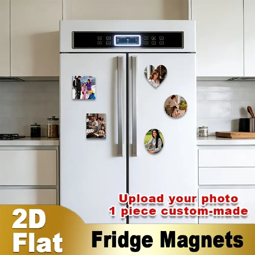 Aangepaste foto koelkastmagnee - Home Decor Com recensie en prijs