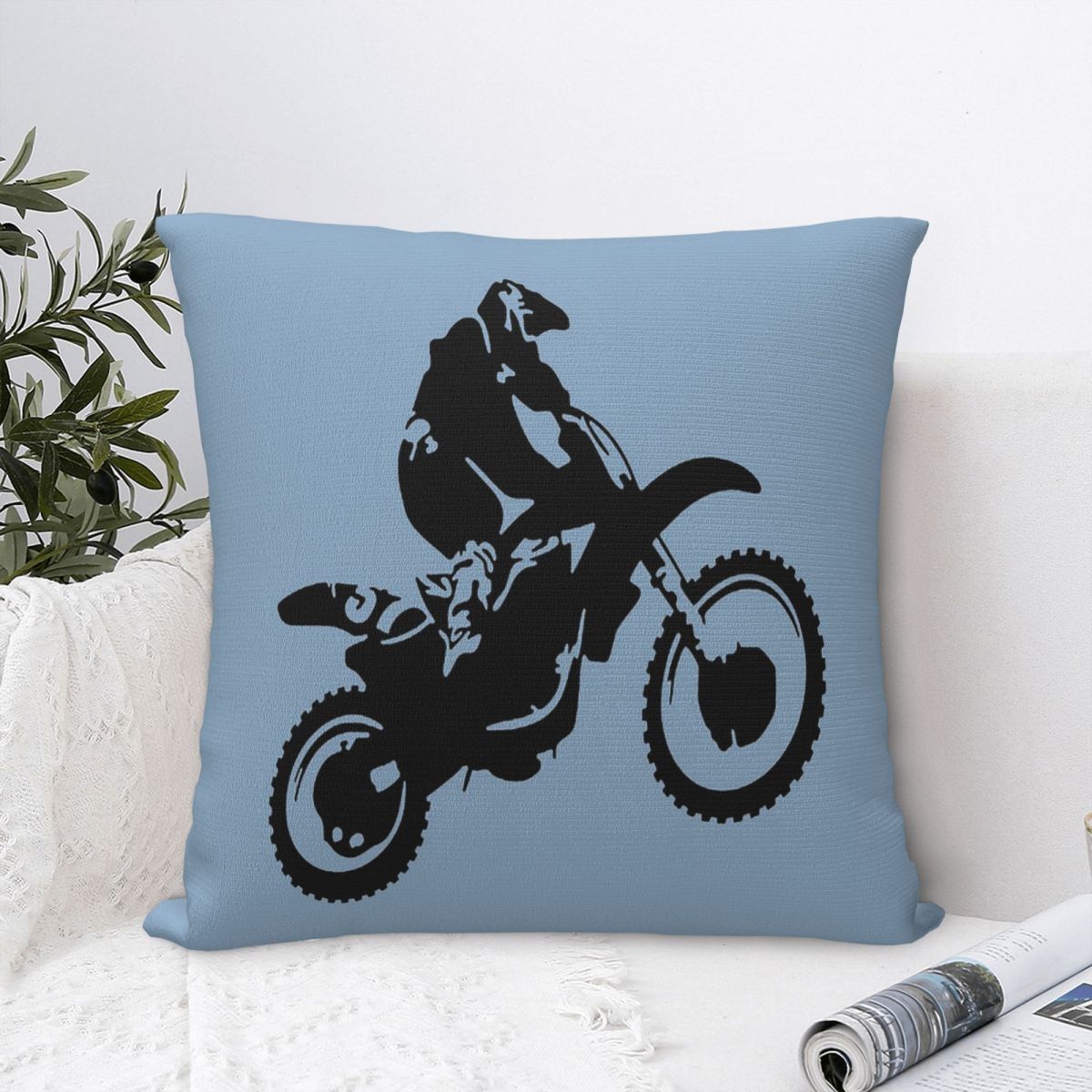 Moto X Crossmotor Monotone Vec - Home Decor Vector recensie en prijs