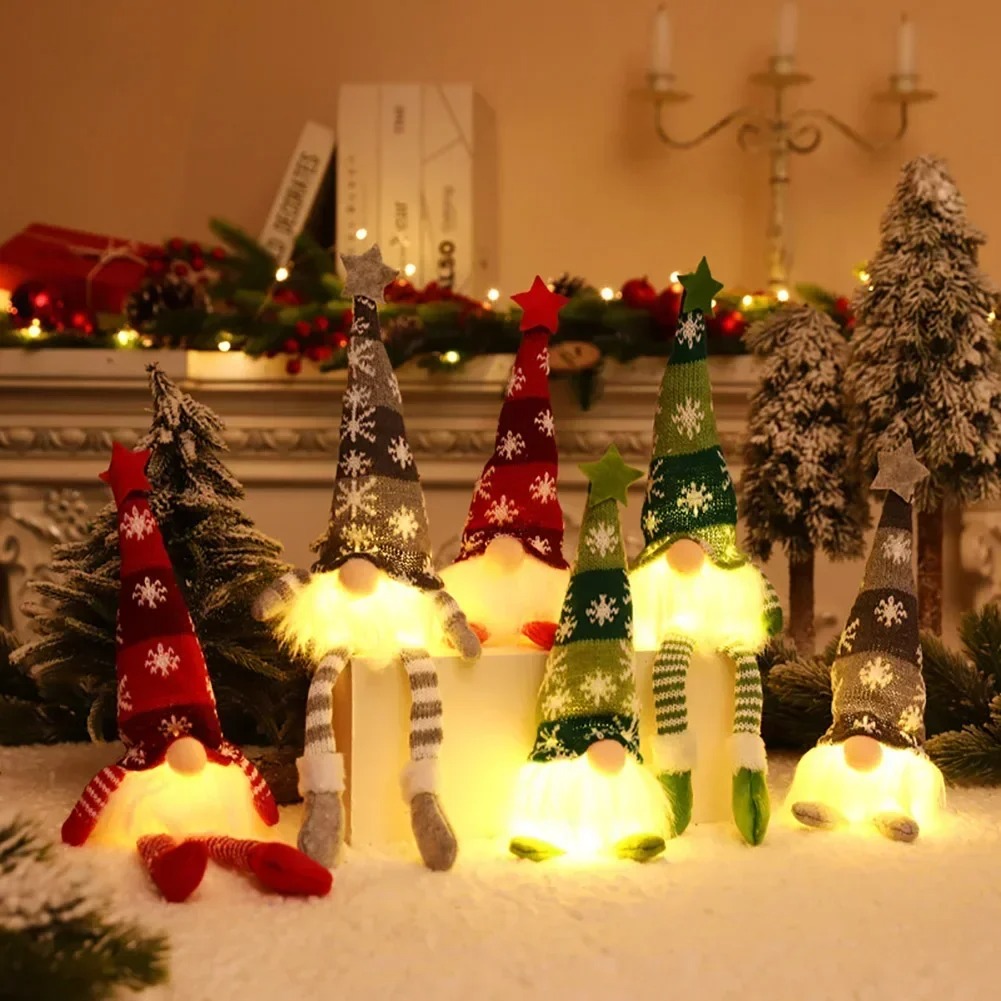 LED Kerstkabouter Gezichtsloze - Home Decor Xmas Gifts recensie en prijs