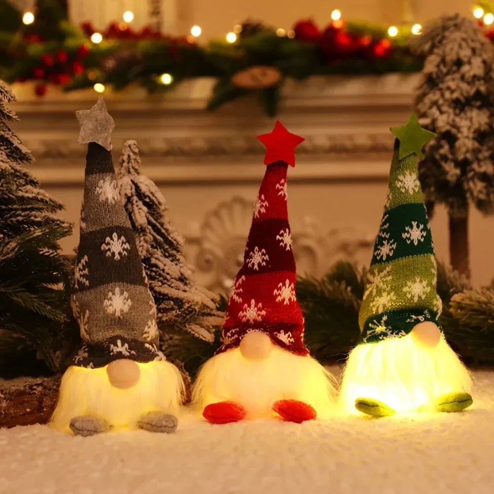 LED Kerstkabouter Gezichtsloze - Home Decor Xmas Gifts recensie en prijs