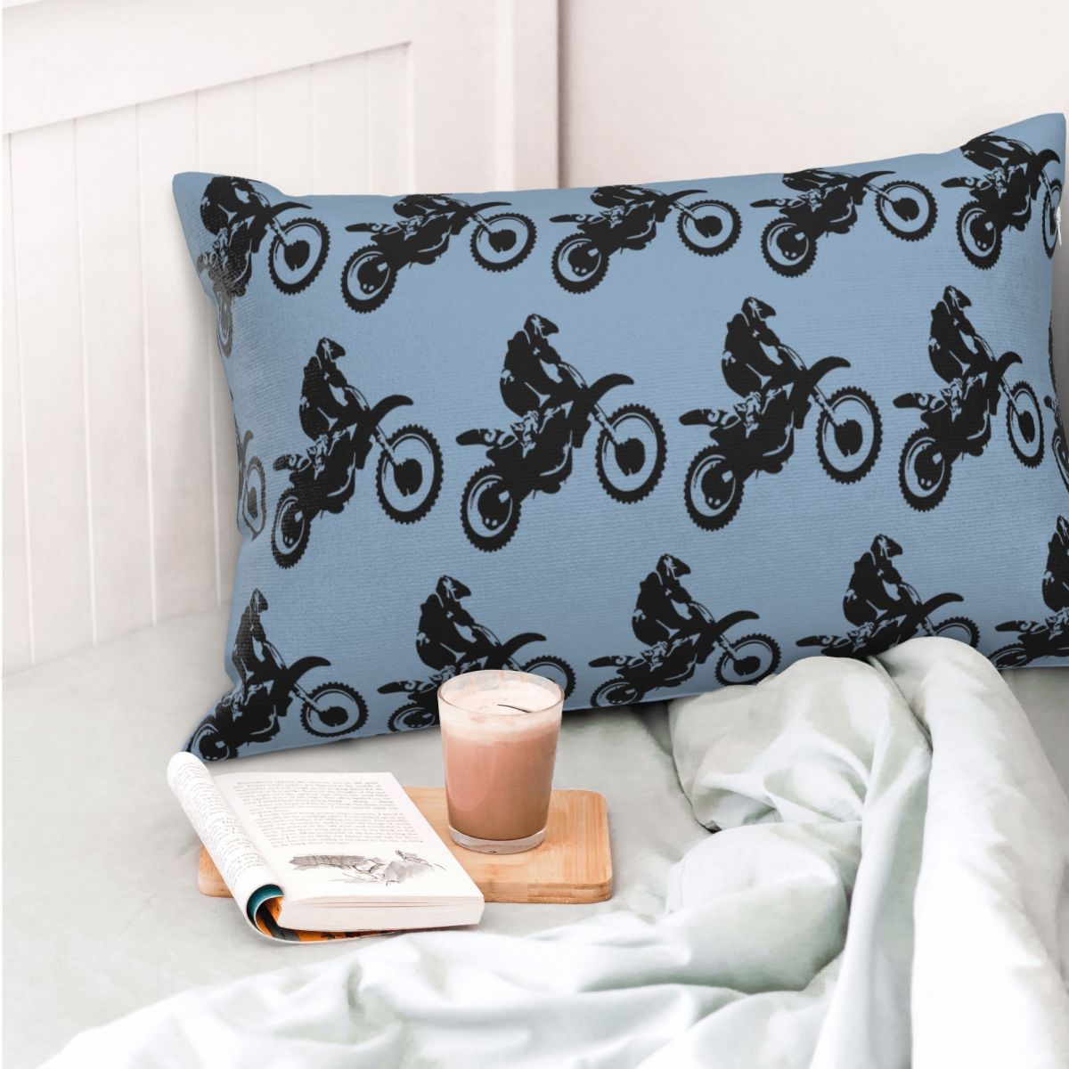 Moto X Dirt Bike Monotone Vect - Home Decor Vector recensie en prijs