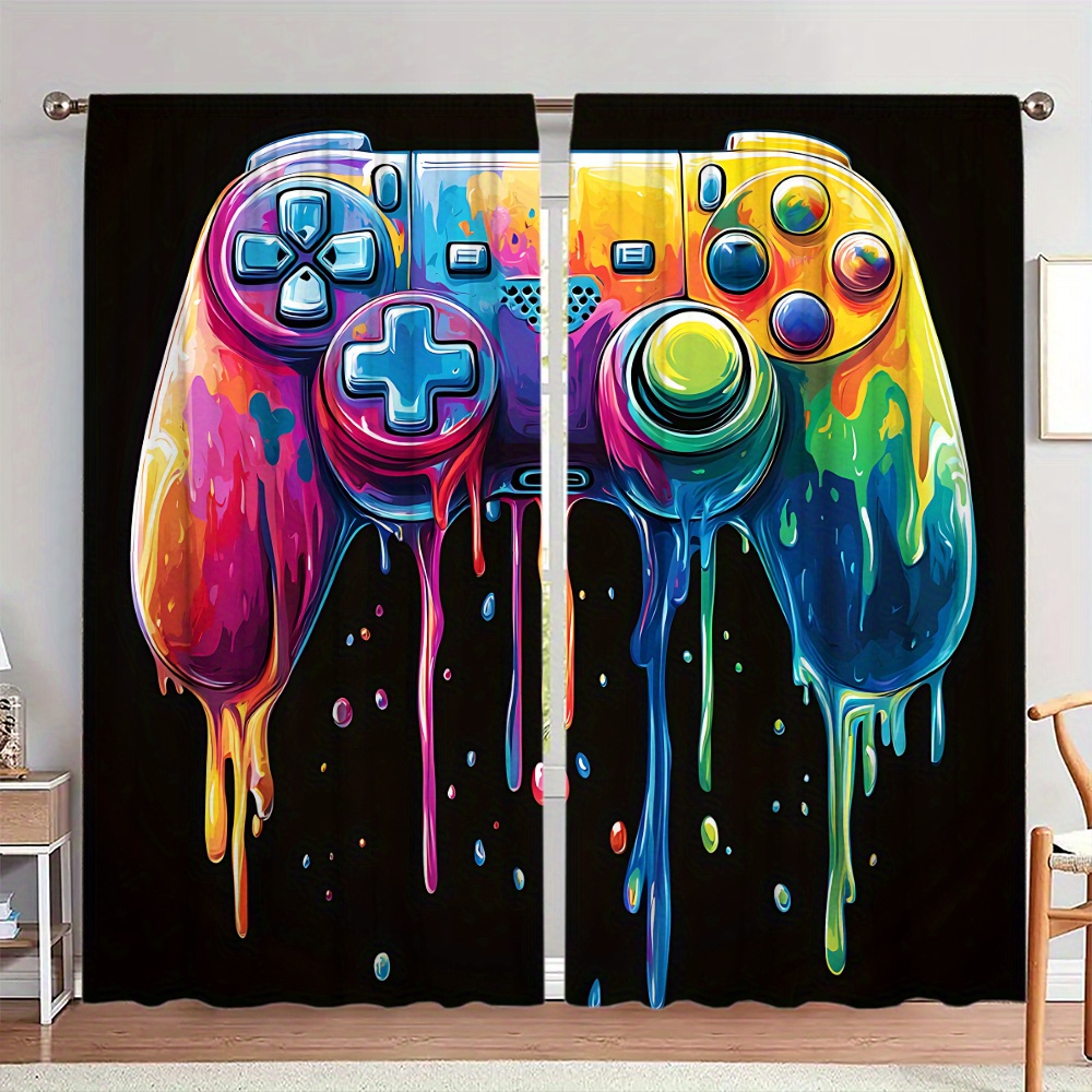 Retro Gaming Controller Gordij - Home Decor Youtube Videos recensie en prijs