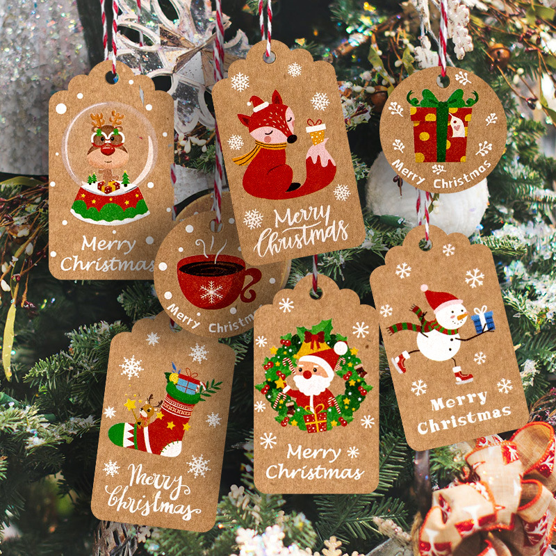 50 stks Vrolijk Kerstfeest Dan - Home Decor Xmas Tree recensie en prijs