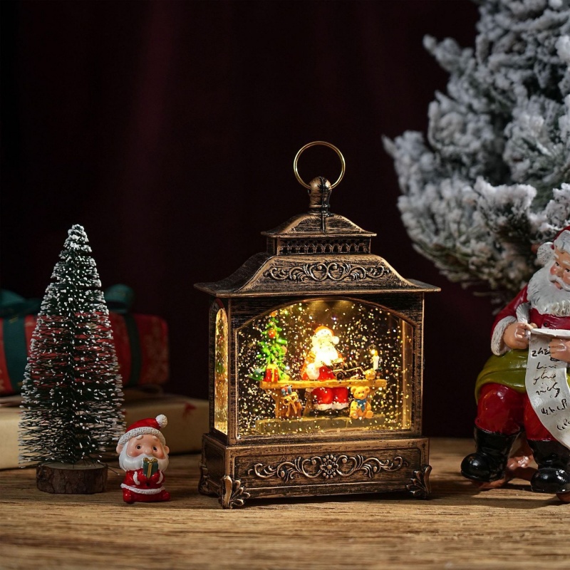 Sneeuwbol Muziekdoos Kerst San - Home Decor Xmas Tree recensie en prijs