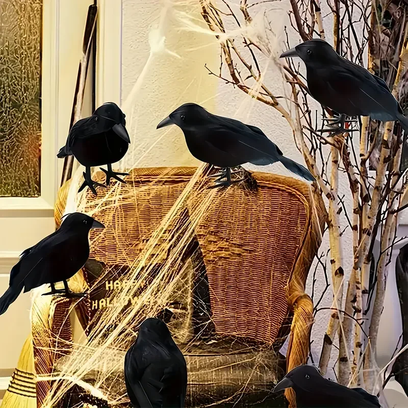 1PC Zwarte Kraai Halloween Dec - Home Decor Com recensie en prijs