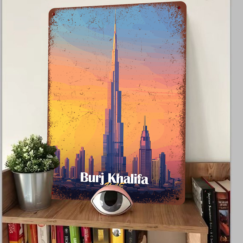 Burj Khalifa Dubai VAE Skyline - Home Decor Uae recensie en prijs