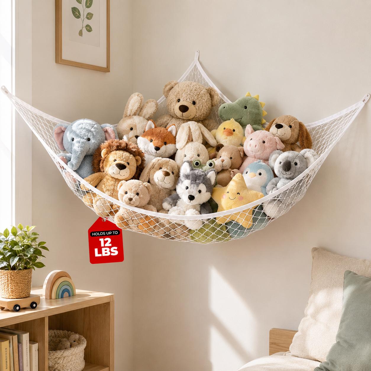 Mesh speelgoedopberghangmat Ha - Home Decor Com recensie en prijs