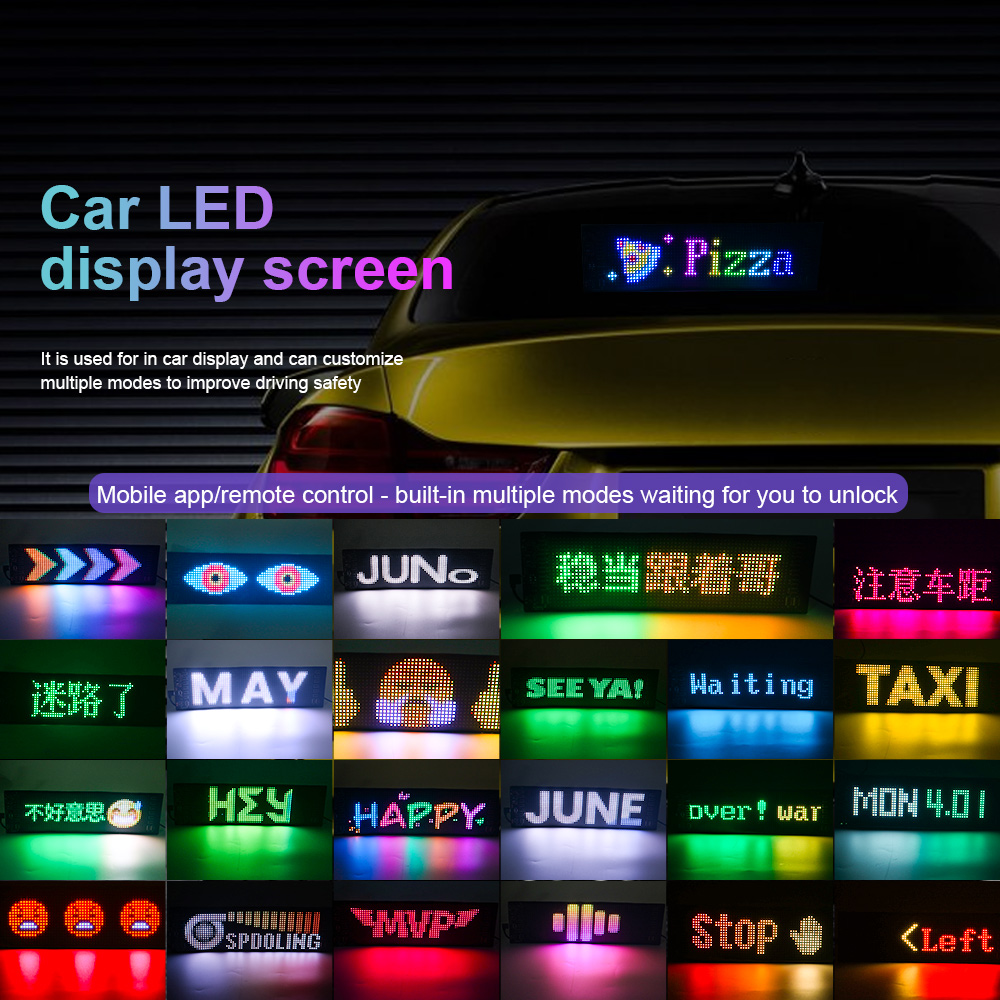 LED Matrix Pixel Panel Scrolle - Home Decor Com recensie en prijs