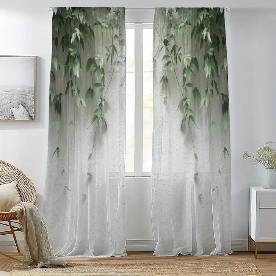 2 stuks digitaal bedrukt trans - Home Decor Wall Panels recensie en prijs