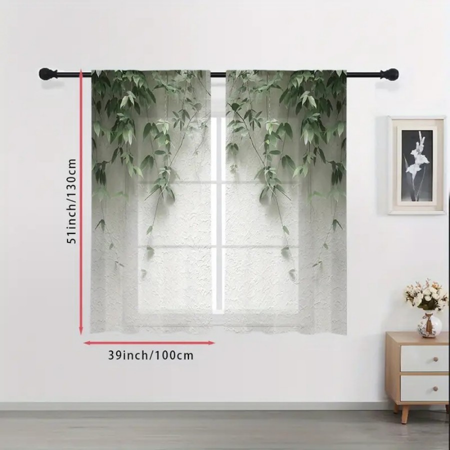 2 stuks digitaal bedrukt trans - Home Decor Wall Panels recensie en prijs
