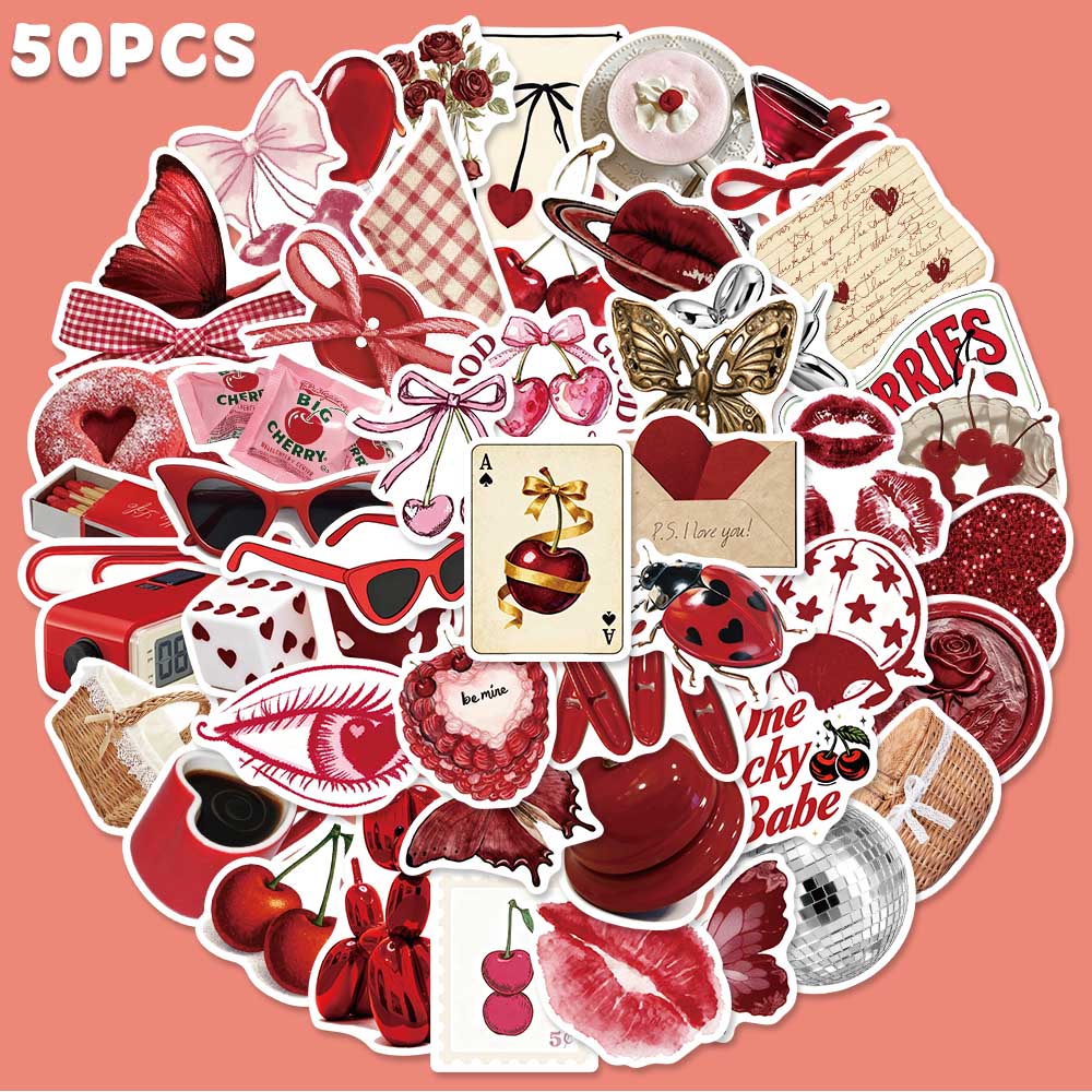 50 stks Kersenkleurige Graffit - Home Decor Wall Panels recensie en prijs