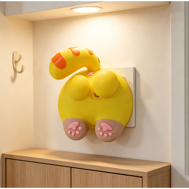 Leuke Cat Butt Light Switch Co - Home Decor Wall Panels recensie en prijs