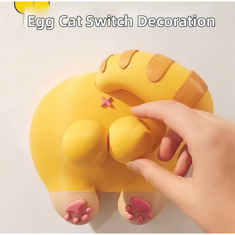 Leuke Cat Butt Light Switch Co - Home Decor Wall Panels recensie en prijs