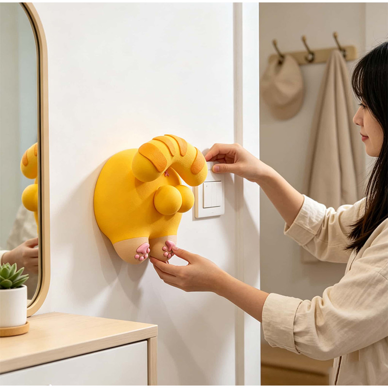Leuke Cat Butt Light Switch Co - Home Decor Wall Panels recensie en prijs