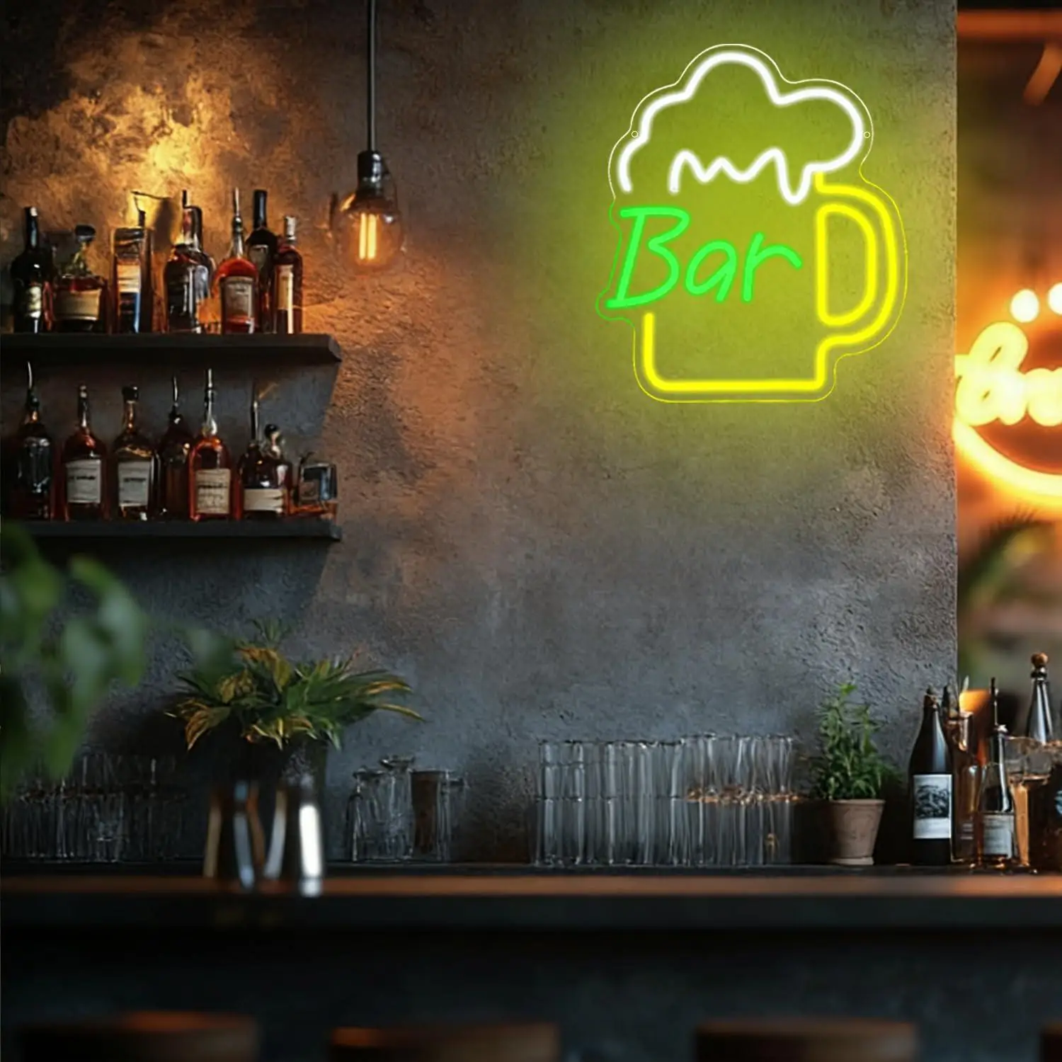 Bierbar Neon Sign USB Dimbare  - Home Decor Kitchen recensie en prijs