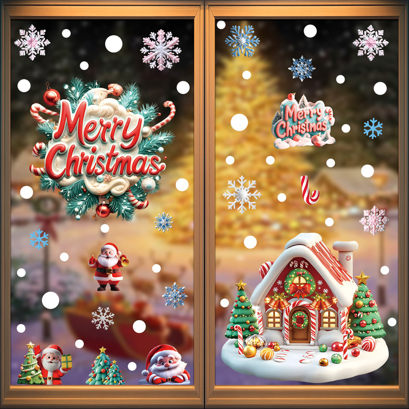 Kerst Feestelijke PVC Statisch - Home Decor Xmas Tree recensie en prijs