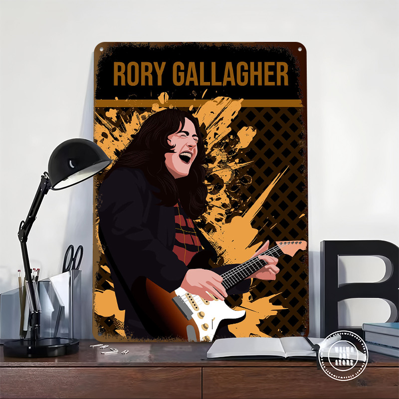 Rory Gallagher Vector Art Illu - Home Decor Vector recensie en prijs