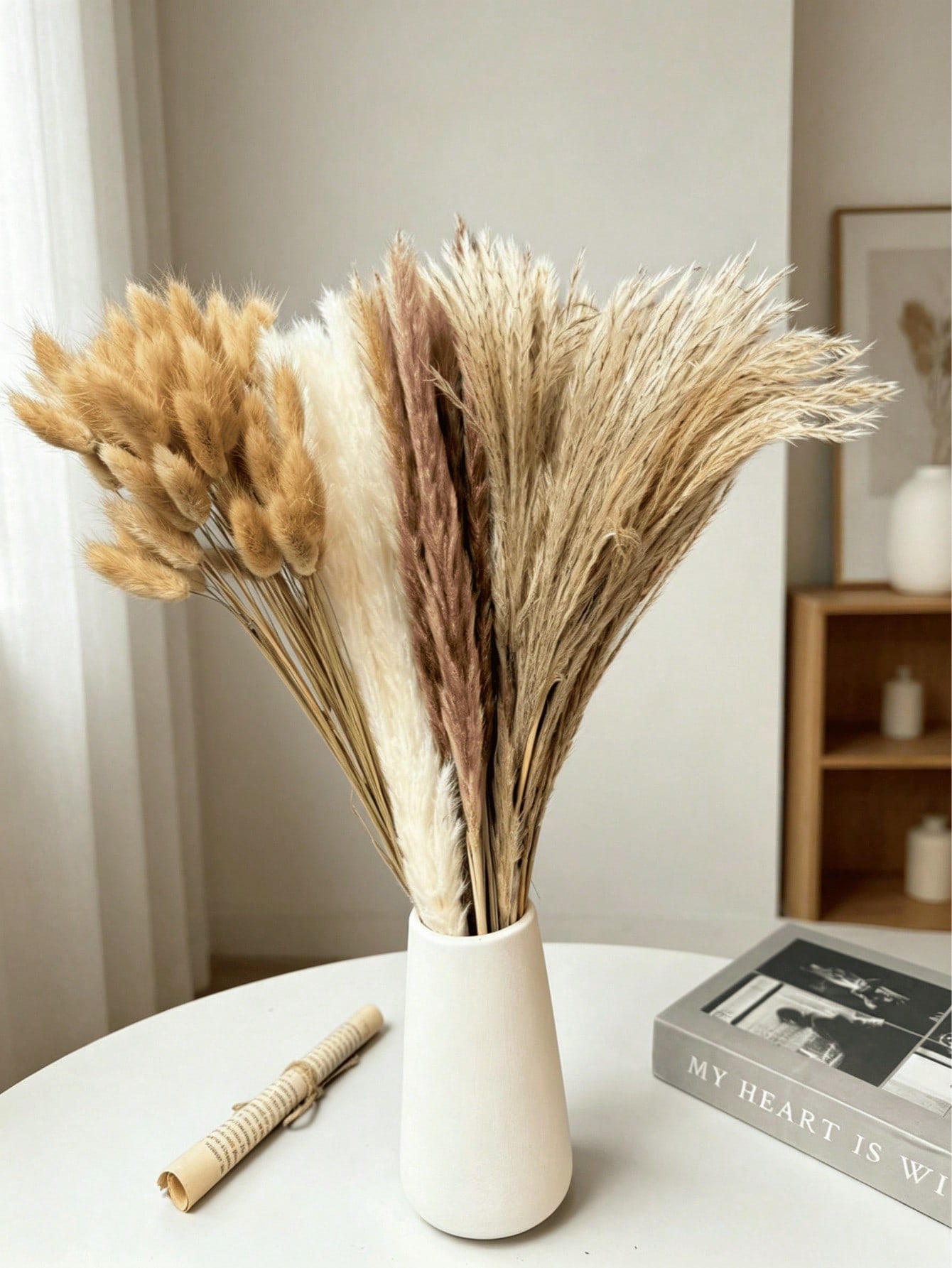 10/20/30 stuks wit kunstmatig  - Pampas Grass Decor recensie en prijs
