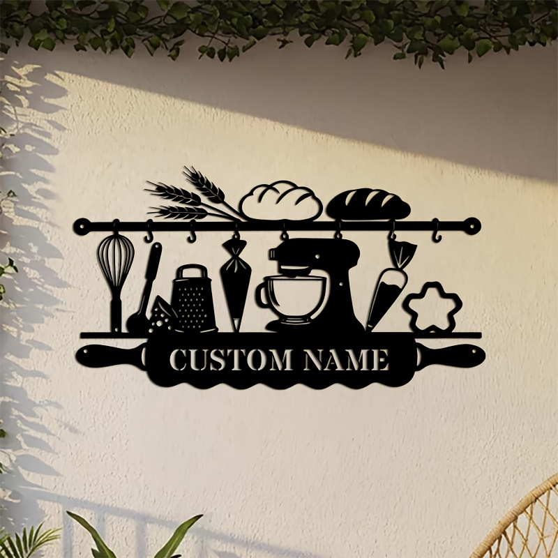 Gepersonaliseerde ijzeren wand - Home Decor Kitchen recensie en prijs