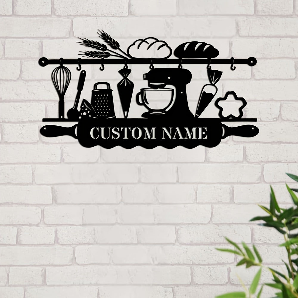 Gepersonaliseerde ijzeren wand - Home Decor Kitchen recensie en prijs