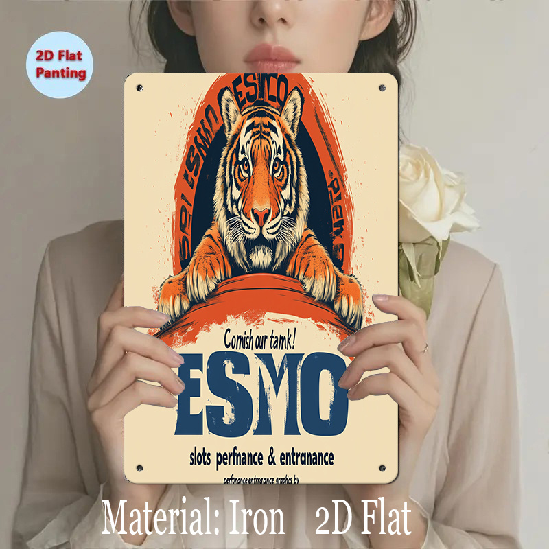 Vintage Tijger Design IJzeren  - Home Decor Design Ideas recensie en prijs