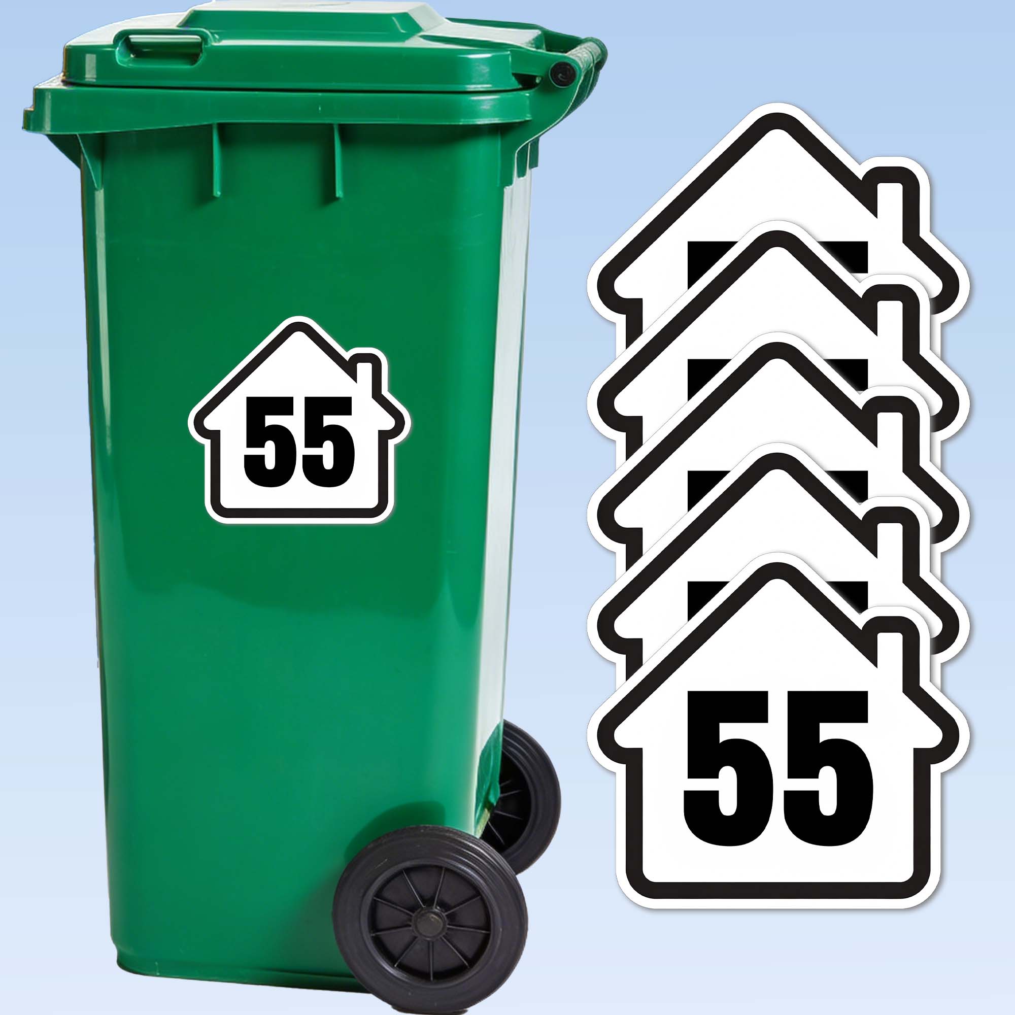Huispatroon Aangepast nummer D - Home Decor Sticker recensie en prijs