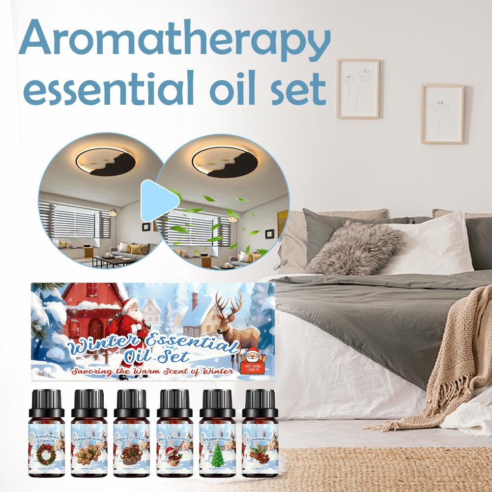 Winter Essentiële Olie Set 6PC - Home Decor Xmas Gifts recensie en prijs