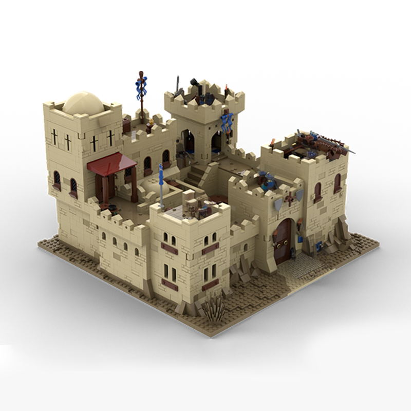 4092pcs MOC Black Falcon Deser - Home Decor Medieval recensie en prijs