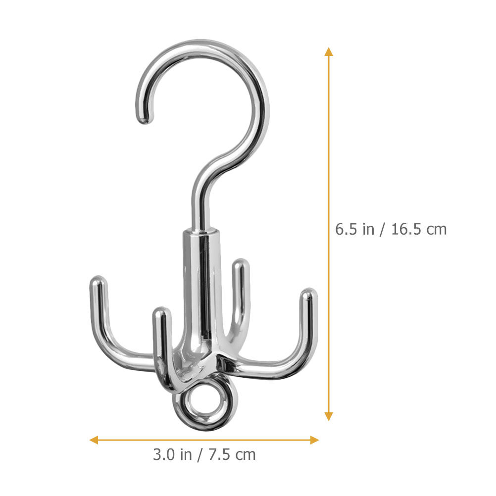Draaibare kledinghaak met 4 kl - Home Decor Organizer recensie en prijs