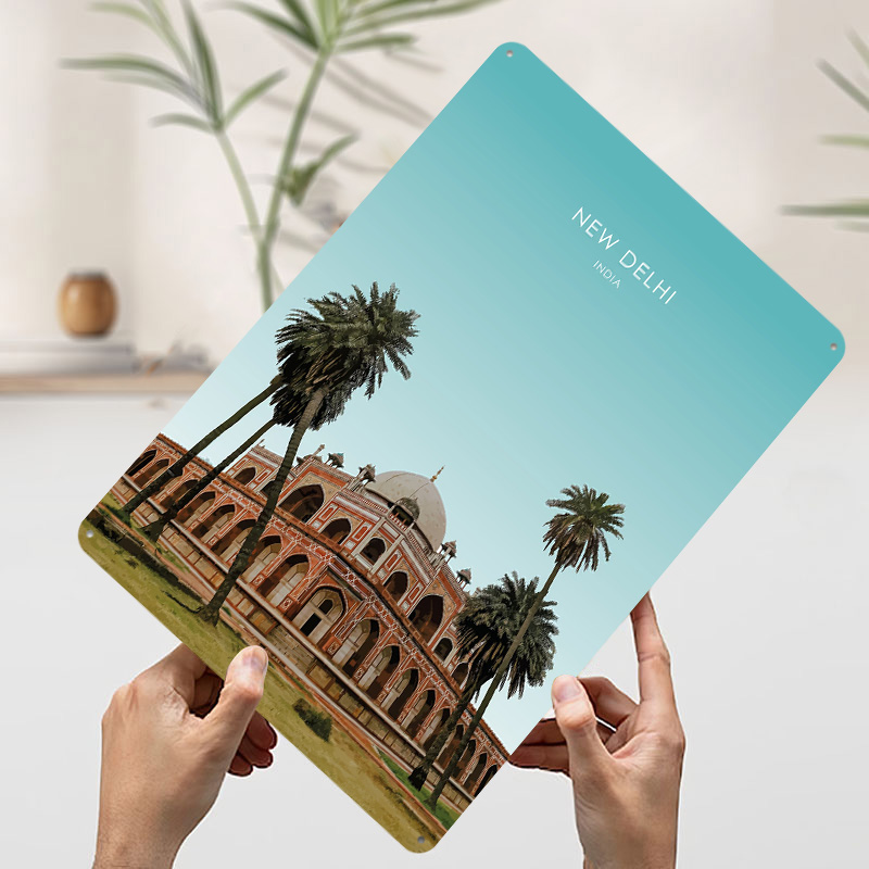 Nieuw Delhi India Kunstwerk 3D - Home Decor Delhi recensie en prijs